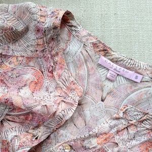 Beautiful Calypso St Barth Paisley blouse